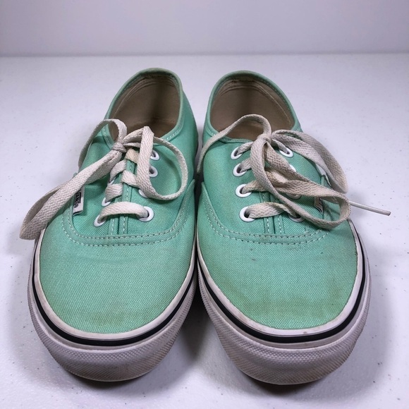 Vans Seafoam Green Women’s Sneaker Tennis Shoes - Picture 4 of 9